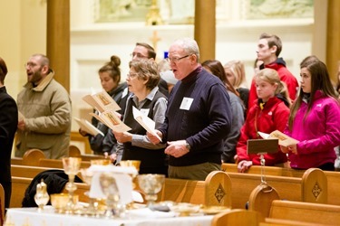 Cardinal O’Malley celebrates a Mass for national pro-life leaders Jan. 21, 2014 at the Franciscan Monastery of the Holy Land in America in Washington, D.C. Pilot photo by Gregory L. Tracy 