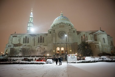 Cardinal O’Malley celebrates the Vigil Mass for Life at the Basilica Shrine of the Immaculate Conception in Washington, D.C. Jan. 21, 2014. The Mass held the night before the March for Life was attended by an estimated 10,000 people. Pilot photo by Gregory L. Tracy 