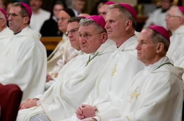 Cardinal O’Malley celebrates the Vigil Mass for Life at the Basilica Shrine of the Immaculate Conception in Washington, D.C. Jan. 21, 2014. The Mass held the night before the March for Life was attended by an estimated 10,000 people. Pilot photo by Gregory L. Tracy 