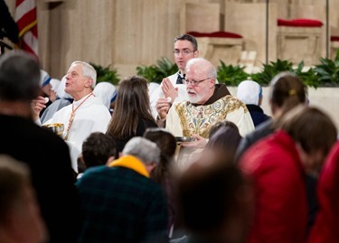 Cardinal O’Malley celebrates the Vigil Mass for Life at the Basilica Shrine of the Immaculate Conception in Washington, D.C. Jan. 21, 2014. The Mass held the night before the March for Life was attended by an estimated 10,000 people. Pilot photo by Gregory L. Tracy 