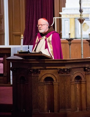 The Rite of Election and Call to Continuing Conversion for those who will be received into the Church at Easter is celebrated at the Cathedral of the Holy Cross March 9, 2014. (Pilot photo/ Christopher S. Pineo) 