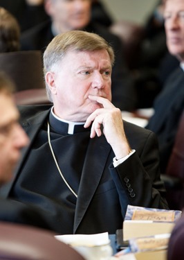 Meeting of provincial bishops and superiors at the Archdiocesan Pastoral Center in Braintree, April 9, 2014.  Pilot photo/ Gregory L. Tracy 