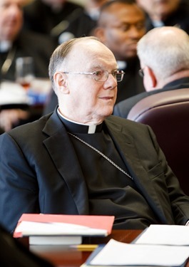 Meeting of provincial bishops and superiors at the Archdiocesan Pastoral Center in Braintree, April 9, 2014.  Pilot photo/ Gregory L. Tracy 