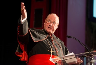 Cardinal Timothy Dolan, Archbishop of New York, and John Garvey, President of Catholic University, served as co-hosts for the 25th American Cardinals Dinner in New York City on Friday, May 30,at the Waldorf Astoria Hotel. Approximately $2.1 million was raised at the dinner, surpassing the previous record of $2 million that was raised at the 12th annual dinner held in in New York City in 2001.