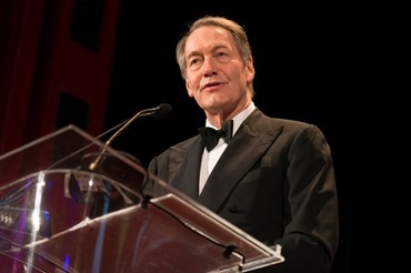 Charlie Rose does introductions at the 25th Annual American Cardinals Dinner Friday, May 30, 2014 at the Waldorf Astoria in New York. Eight U.S. Catholic cardinals and 750 guests gathered in New York City on Friday, May 30, for the 25th American Cardinals Dinner, held at the Waldorf Astoria Hotel. Approximately $2.1 million was raised at the dinner, surpassing the previous record of $2 million that was raised at the 12th annual dinner held in in New York City in 2001. 