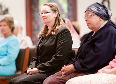 Mass and luncheon for consecrated virgins of the Archdiocese of Boston at the archdiocese’s Pastoral Center, Aug. 13, 2014  Pilot photo/ Gregory L. Tracy