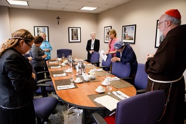 Mass and luncheon for consecrated virgins of the Archdiocese of Boston at the archdiocese’s Pastoral Center, Aug. 13, 2014  Pilot photo/ Gregory L. Tracy