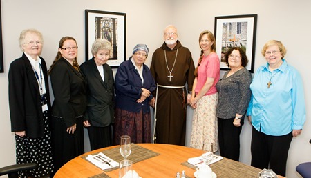 Mass and luncheon for consecrated virgins of the Archdiocese of Boston at the archdiocese’s Pastoral Center, Aug. 13, 2014  Pilot photo/ Gregory L. Tracy