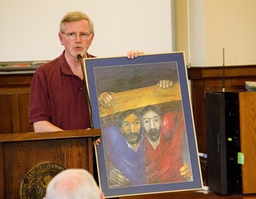 Annual Vianney gathering at St. John’s Seminary, Aug. 7, 2014. Pilot photo/ Christopher S. Pineo 