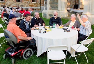 Annual Vianney gathering at St. John’s Seminary, Aug. 7, 2014. Pilot photo/ Christopher S. Pineo 