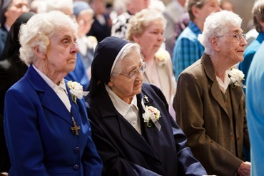 Celebration of women religious jubilarians, St. Theresa Church, West Roxbury Sept. 20, 2014. Pilot photo/ Gregory L. Tracy 