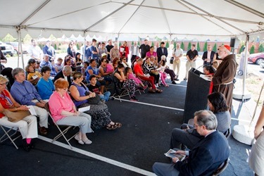 Dedication ceremony and ribbon cutting for the 135 Lafayette Street development in Salem, Mass. Sept. 27, 2014. 
Photo by Gregory L. Tracy 
