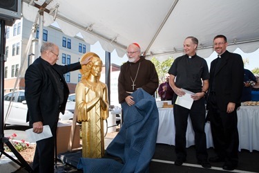 Dedication ceremony and ribbon cutting for the 135 Lafayette Street development in Salem, Mass. Sept. 27, 2014. 
Photo by Gregory L. Tracy 
