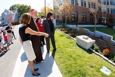 Dedication ceremony and ribbon cutting for the 135 Lafayette Street development in Salem, Mass. Sept. 27, 2014. 
Photo by Gregory L. Tracy 
