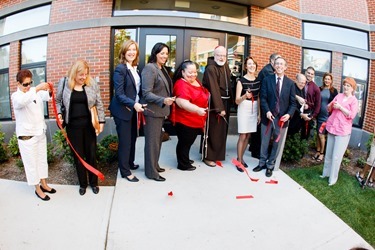 Dedication ceremony and ribbon cutting for the 135 Lafayette Street development in Salem, Mass. Sept. 27, 2014. 
Photo by Gregory L. Tracy 
