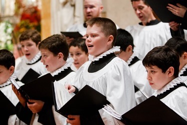 Funeral Mass of Boston Auxiliary Bishop Emeritus John P. Boles, Oct. 16, 2014 at St. Paul’s Church in Cambridge, Mass. (Pilot photo by Gregory L. Tracy)