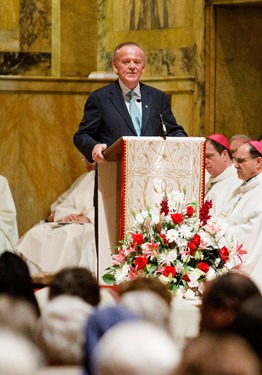 Funeral Mass of Boston Auxiliary Bishop Emeritus John P. Boles, Oct. 16, 2014 at St. Paul’s Church in Cambridge, Mass. (Pilot photo by Gregory L. Tracy)