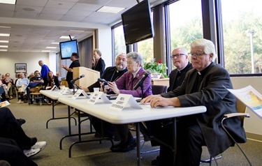 The 2014 Archdiocese of Boston Social Justice Convocation held Oct. 25, 2014 at the archdiocese’s Pastoral Center in Braintree.<br />
Pilot photo/ Christopher S. Pineo<br />
