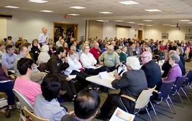 The 2014 Archdiocese of Boston Social Justice Convocation held Oct. 25, 2014 at the archdiocese’s Pastoral Center in Braintree.<br />
Pilot photo/ Christopher S. Pineo<br />
