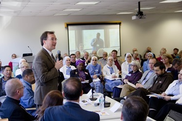 The 2014 Archdiocese of Boston Social Justice Convocation held Oct. 25, 2014 at the archdiocese’s Pastoral Center in Braintree.<br />
Pilot photo/ Christopher S. Pineo<br />
