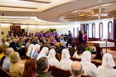 The 2014 Archdiocese of Boston Social Justice Convocation held Oct. 25, 2014 at the archdiocese’s Pastoral Center in Braintree.<br />
Pilot photo/ Christopher S. Pineo<br />
