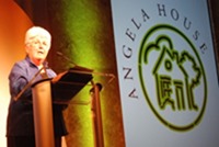 Sr. Maureen O’Connell, Executive Director of Angela House, a transitional housing facility for women after incarceration, received the “American Cardinals Encouragement Award” which “recognizes faith-based initiatives that reflect Christian values.”