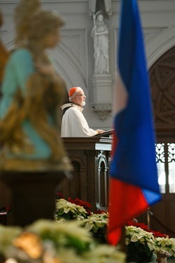 Haitian Independence Day Mass celebrated by Cardinal Seán P. O'Malley with members of the Haitian Community of Boston Jan. 1, 2015 at the Cathedral of the Holy Cross.
Pilot photo/ Gregory L. Tracy 