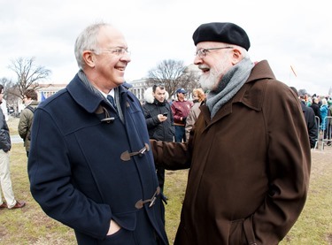 Cardinal Sean P. O’Malley participates in the annual March for Life in Washington, D.C. Jan. 22, 2015.
Pilot photo/ Gregory L. Tracy
