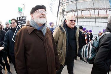 Cardinal Sean P. O’Malley participates in the annual March for Life in Washington, D.C. Jan. 22, 2015.
Pilot photo/ Gregory L. Tracy
