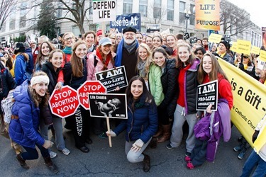 Cardinal Sean P. O’Malley participates in the annual March for Life in Washington, D.C. Jan. 22, 2015.
Pilot photo/ Gregory L. Tracy
