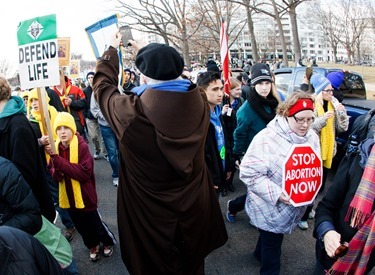 Cardinal Sean P. O’Malley participates in the annual March for Life in Washington, D.C. Jan. 22, 2015.
Pilot photo/ Gregory L. Tracy
