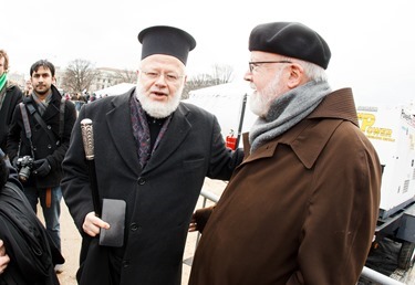 Cardinal Sean P. O’Malley participates in the annual March for Life in Washington, D.C. Jan. 22, 2015.
Pilot photo/ Gregory L. Tracy
