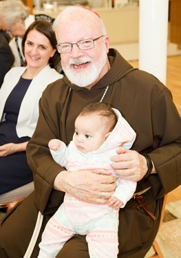 Baptism of Olivia Isabel Enrique at Our Lady of the Assumption Parish, East Boston, Jan. 4, 2015.
Photo by Gregory L. Tracy