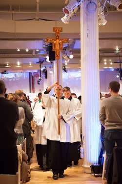 Holy Mass at New York Encounter 2015, celebrated by Sean Cardinal O'Malley, archbishop of Boston.