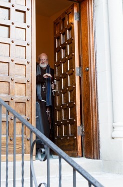 Cardinal Sean O’Malley celebrates Mass with the Boston groups in Washington, D.C. for the March for Life at the Shrine of the Sacred Heart Jan. 22, 2015.
Pilot photo/ Gregory L. Tracy
