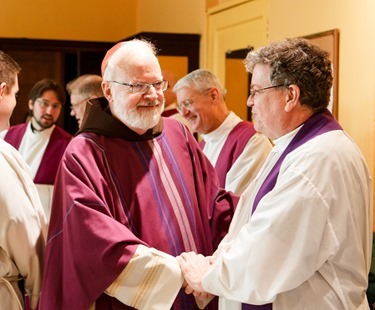 Cardinal Sean O’Malley celebrates Mass with the Boston groups in Washington, D.C. for the March for Life at the Shrine of the Sacred Heart Jan. 22, 2015.
Pilot photo/ Gregory L. Tracy
