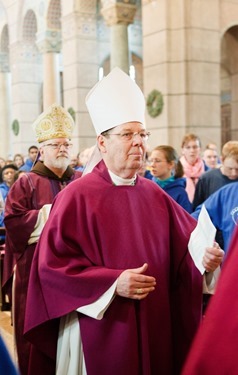 Cardinal Sean O’Malley celebrates Mass with the Boston groups in Washington, D.C. for the March for Life at the Shrine of the Sacred Heart Jan. 22, 2015.
Pilot photo/ Gregory L. Tracy
