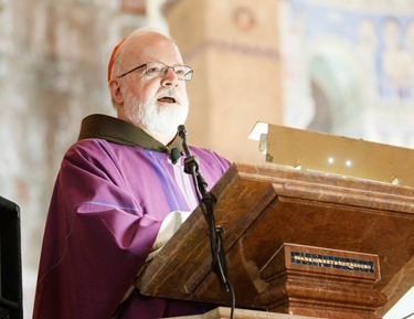 Cardinal Sean O’Malley celebrates Mass with the Boston groups in Washington, D.C. for the March for Life at the Shrine of the Sacred Heart Jan. 22, 2015.
Pilot photo/ Gregory L. Tracy
