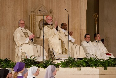 Vigil Mass for Life at the Basilica of the National Shrine of the Immaculate Conception Jan. 21, 2015.
Pilot photo/ Gregory L. Tracy
