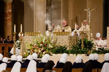 Vigil Mass for Life at the Basilica of the National Shrine of the Immaculate Conception Jan. 21, 2015.
Pilot photo/ Gregory L. Tracy
