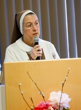 Archdiocese of Boston Lenten Day of Reflection for staff, March 25, 2015.
Pilot photo/ Gregory L. Tracy 
