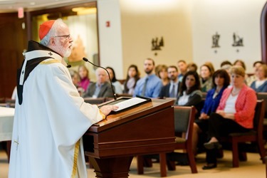 Archdiocese of Boston Lenten Day of Reflection for staff, March 25, 2015.
Pilot photo/ Gregory L. Tracy 
