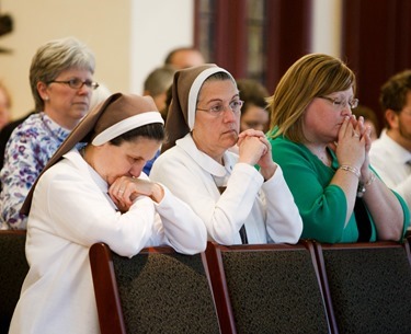 Archdiocese of Boston Lenten Day of Reflection for staff, March 25, 2015.
Pilot photo/ Gregory L. Tracy 
