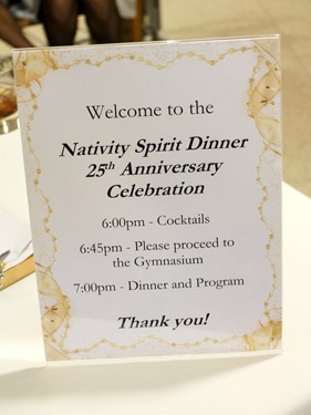 Nativity Spirit Dinner held at Boston College High School March 12, 2015 celebrating the 25th anniversary of Nativity Prep in Jamaica Plain.<br /><br /><br /><br />
Pilot photo/ Patrick E. O'Connor