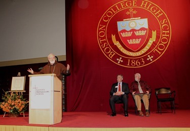 Nativity Spirit Dinner held at Boston College High School March 12, 2015 celebrating the 25th anniversary of Nativity Prep in Jamaica Plain.<br /><br /><br /><br />
Pilot photo/ Patrick E. O'Connor