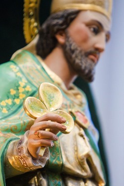 St. Patrick’s Day Mass celebrated at the Cathedral of the Holy Cross March 17, 2015 by Bishop Robert Hennessey.<br /><br />
Pilot photo/ Gregory L. Tracy<br /><br />
