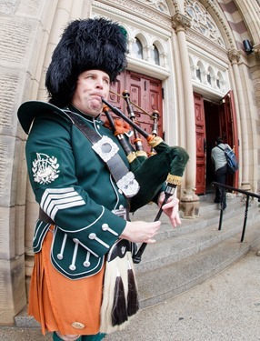 St. Patrick’s Day Mass celebrated at the Cathedral of the Holy Cross March 17, 2015 by Bishop Robert Hennessey.<br /><br />
Pilot photo/ Gregory L. Tracy<br /><br />
