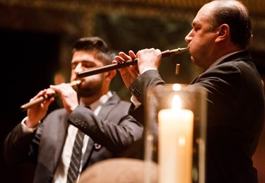 Ecumenical prayer service to mark the centennial of the Armenian genocide held at Trinity Church in Boston April 23, 2015. 
Pilot photo/ Gregory L. Tracy 
