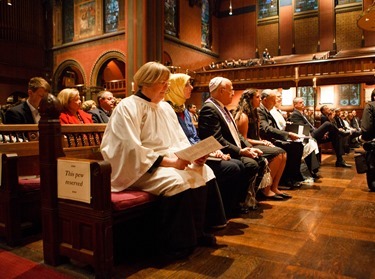 Ecumenical prayer service to mark the centennial of the Armenian genocide held at Trinity Church in Boston April 23, 2015. 
Pilot photo/ Gregory L. Tracy 
