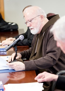 Meeting of Bishops of the Boston Province April 29, 2015. 
Pilot photo by Gregory L. Tracy 
